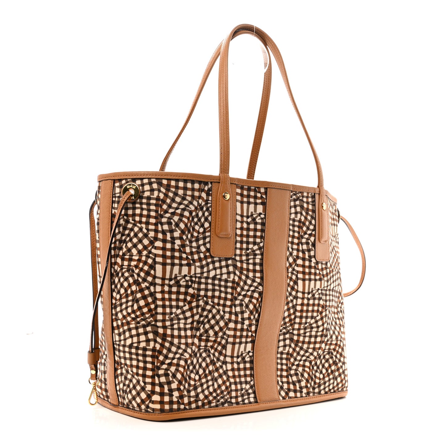 Visetos Medium Liz Reversible Shopper Tote Cognac