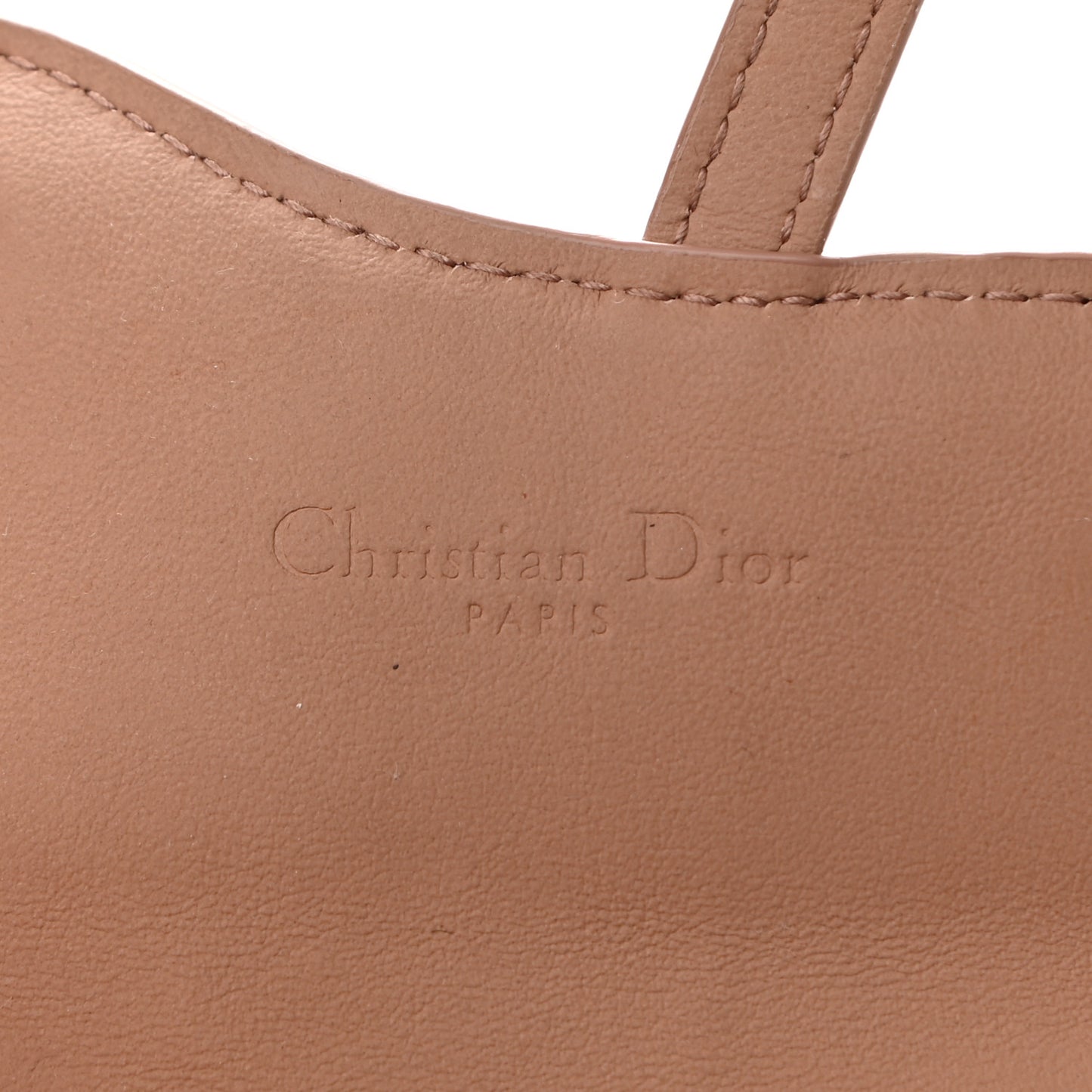 Ultra Matte Calfskin Nano Saddle Chain Pouch Rose Des Vents