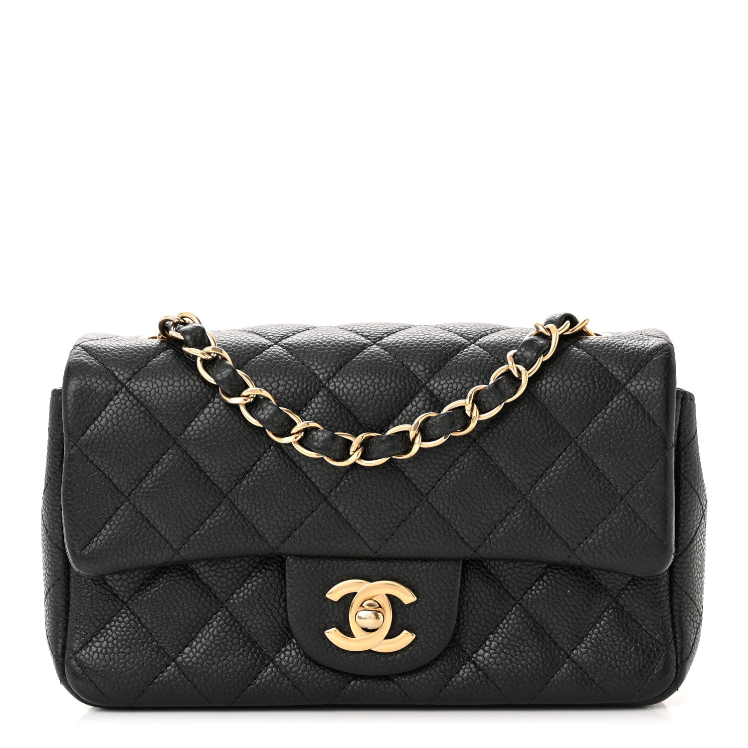 Chanel Caviar Quilted Mini Rectangular Flap Black 1 of 11
