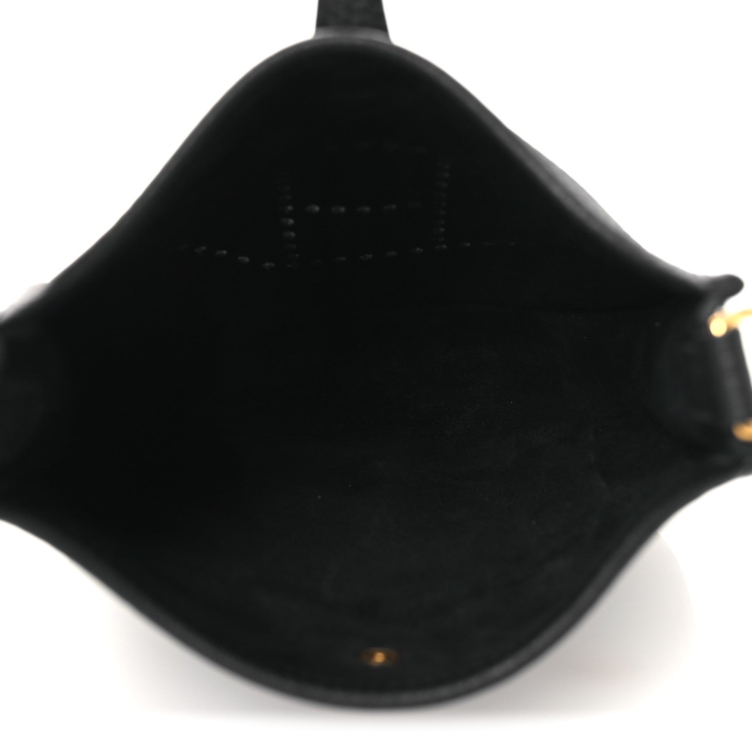 Hermes Taurillon Clemence Evelyne TPM Black 5 of 12