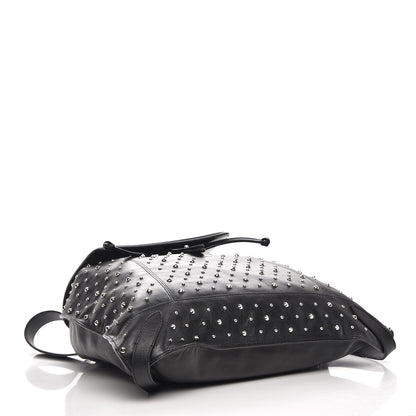 Alexander McQueen Calfskin Studded Padlock Backpack Black 4 of 8