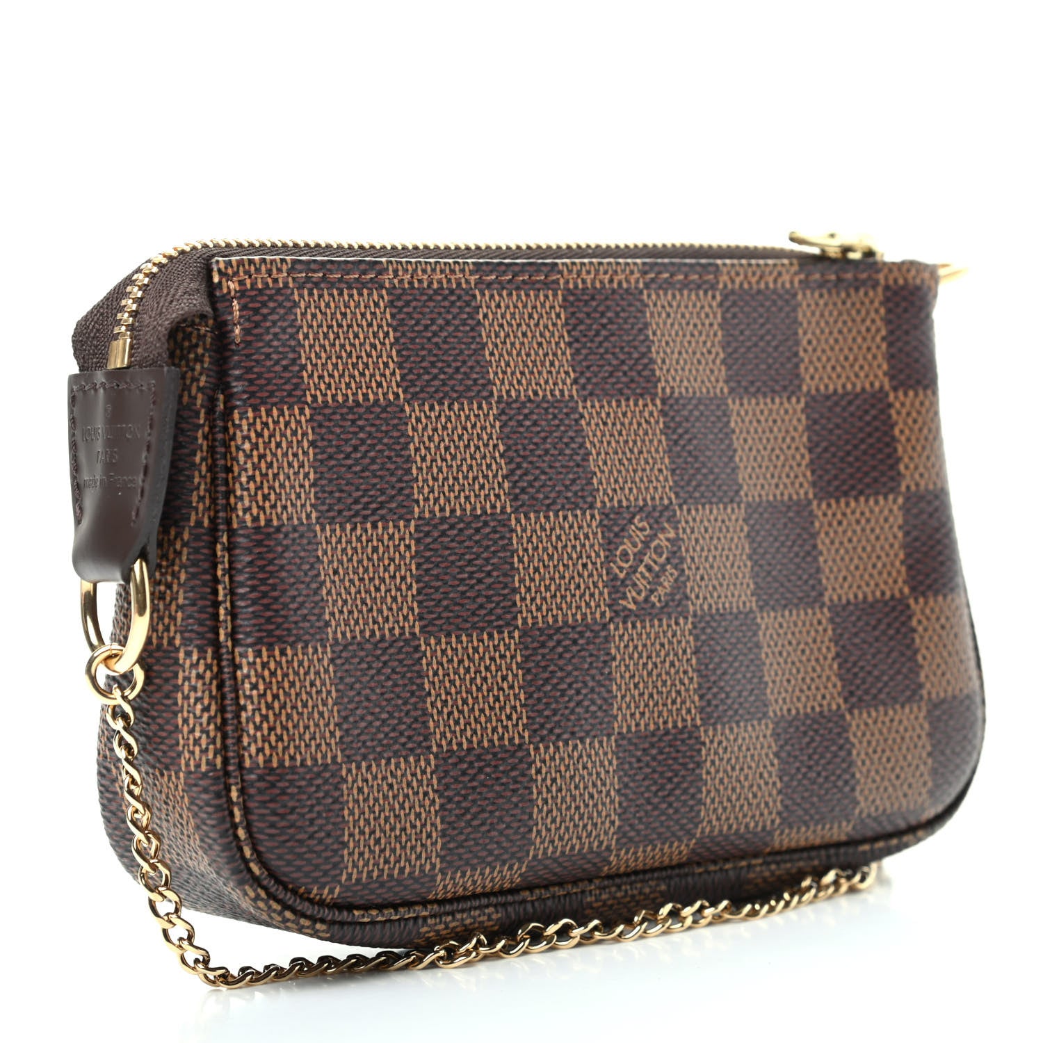 Louis Vuitton Damier Ebene Mini Pochette Accessories 3 of 8