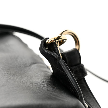 Valentino Garavani Lambskin VLTN Print Quilted Mini Rockstud Spike Backpack Black 14 of 14