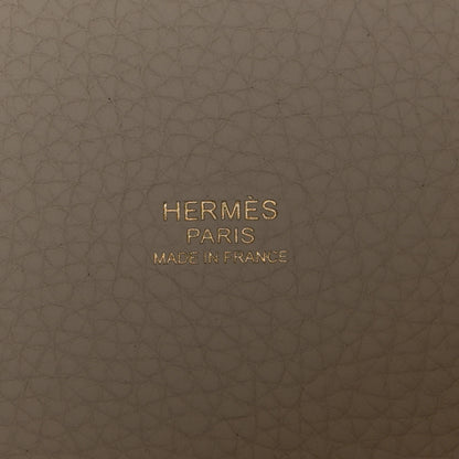 Hermes Taurillon Clemence Picotin Lock 18 PM Gris Perle 6 of 10