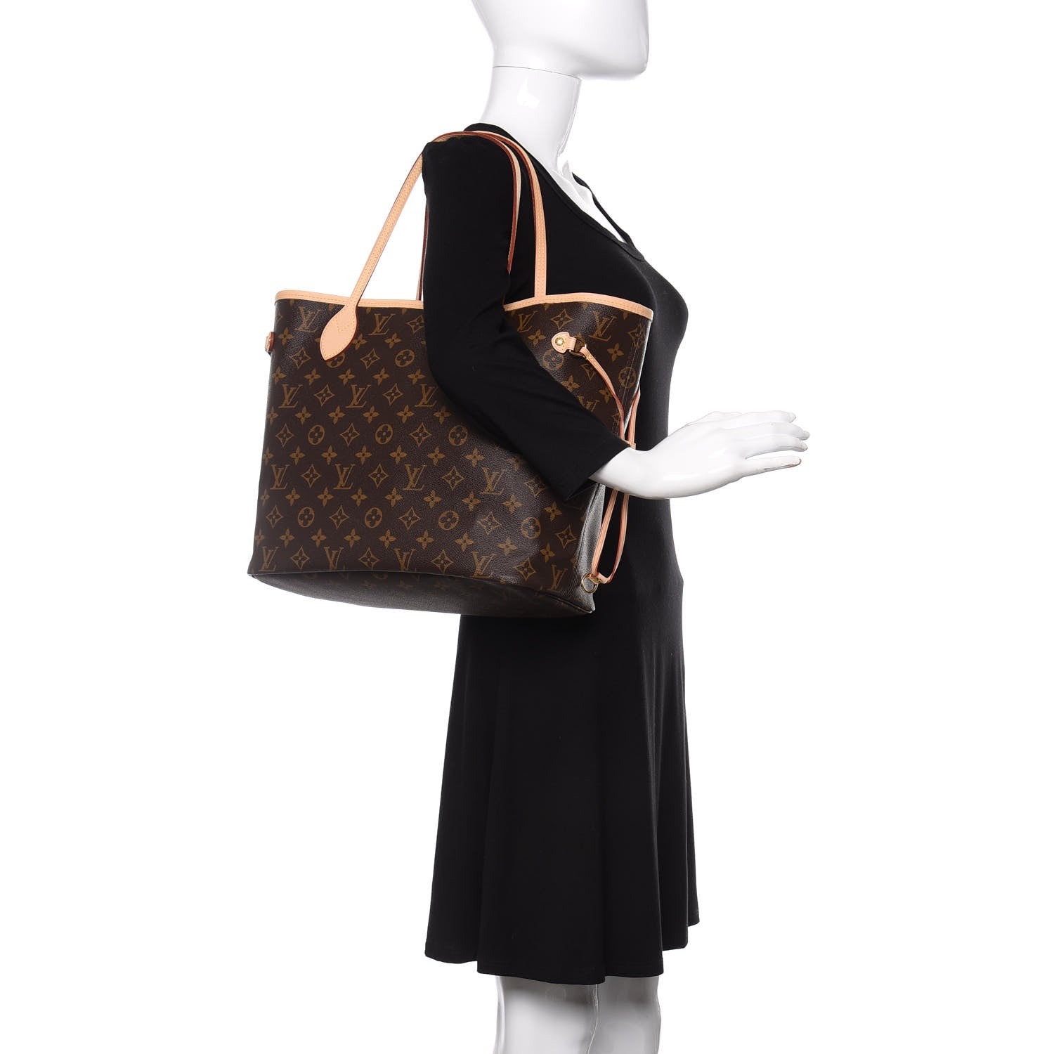 Louis Vuitton Monogram Neo Neverfull MM Pivoine 2 of 10