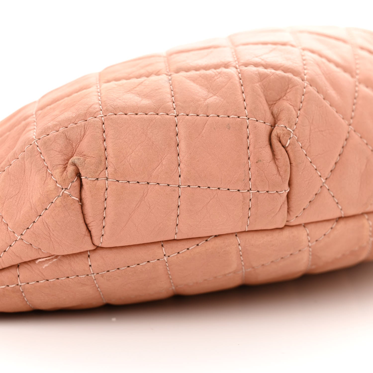 Chanel Calfskin Quilted Banane Waist Bag Fanny Pack Pink 9 of 17