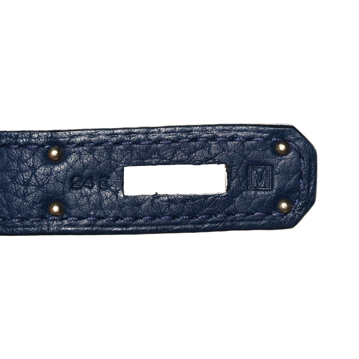 Hermes Taurillon Clemence Birkin 35 Bleu Brighton 6 of 10