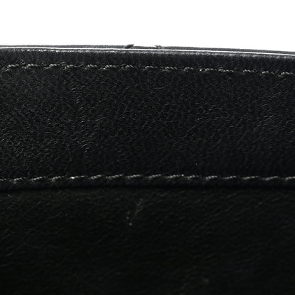Chanel Lambskin Quilted Shoulder Bag Black Black 12 of 14
