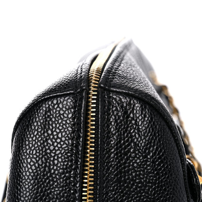 Chanel Caviar Large CC Shoulder Bag Black 17 of 18