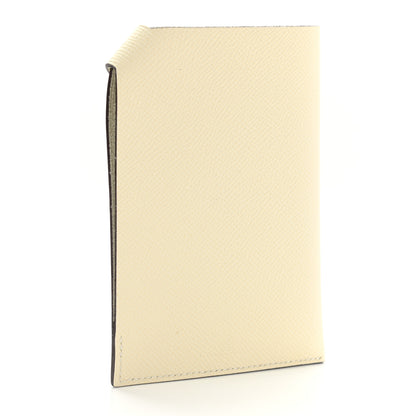 Hermes Epsom Tarmac PM Passport Holder Nata 3 of 8