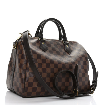 Louis Vuitton Damier Ebene Speedy Bandouliere 30 2 of 10