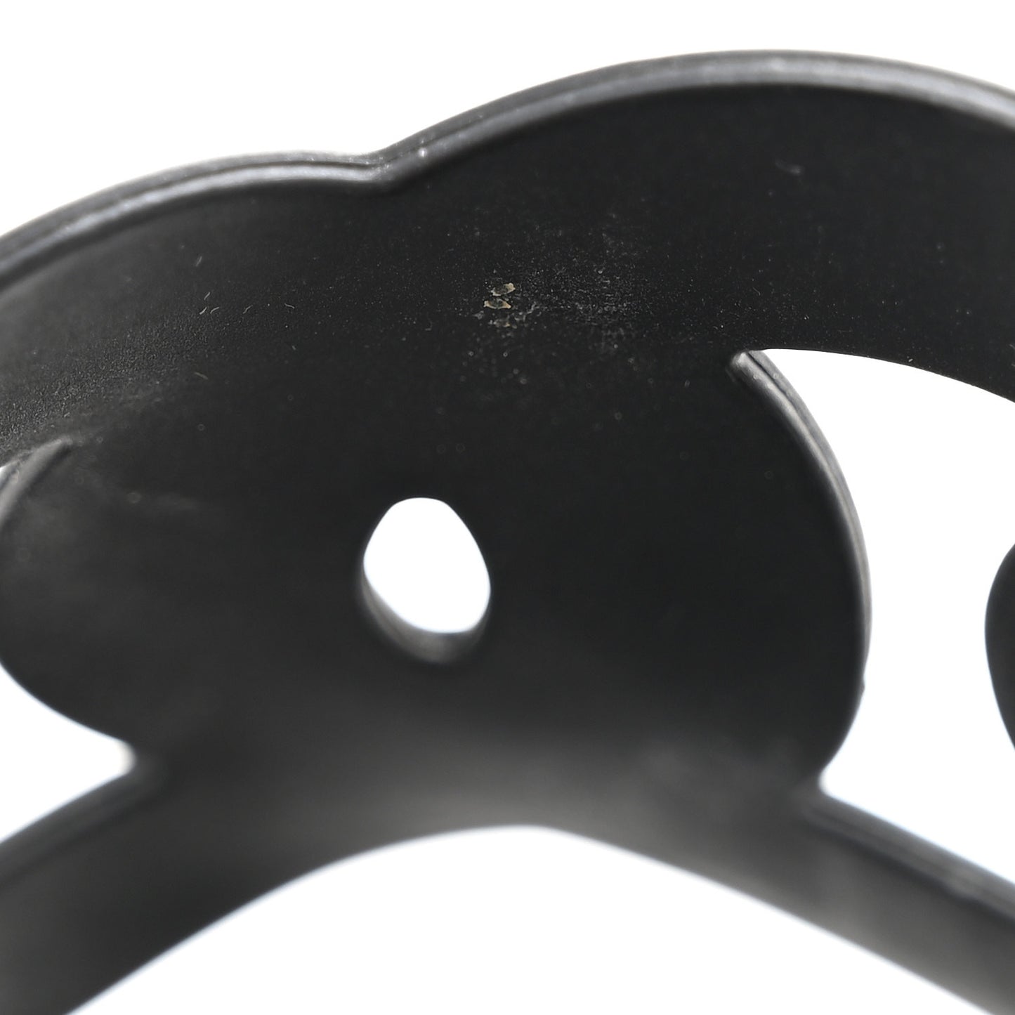 Rubber Aloha Sandals 36 Black