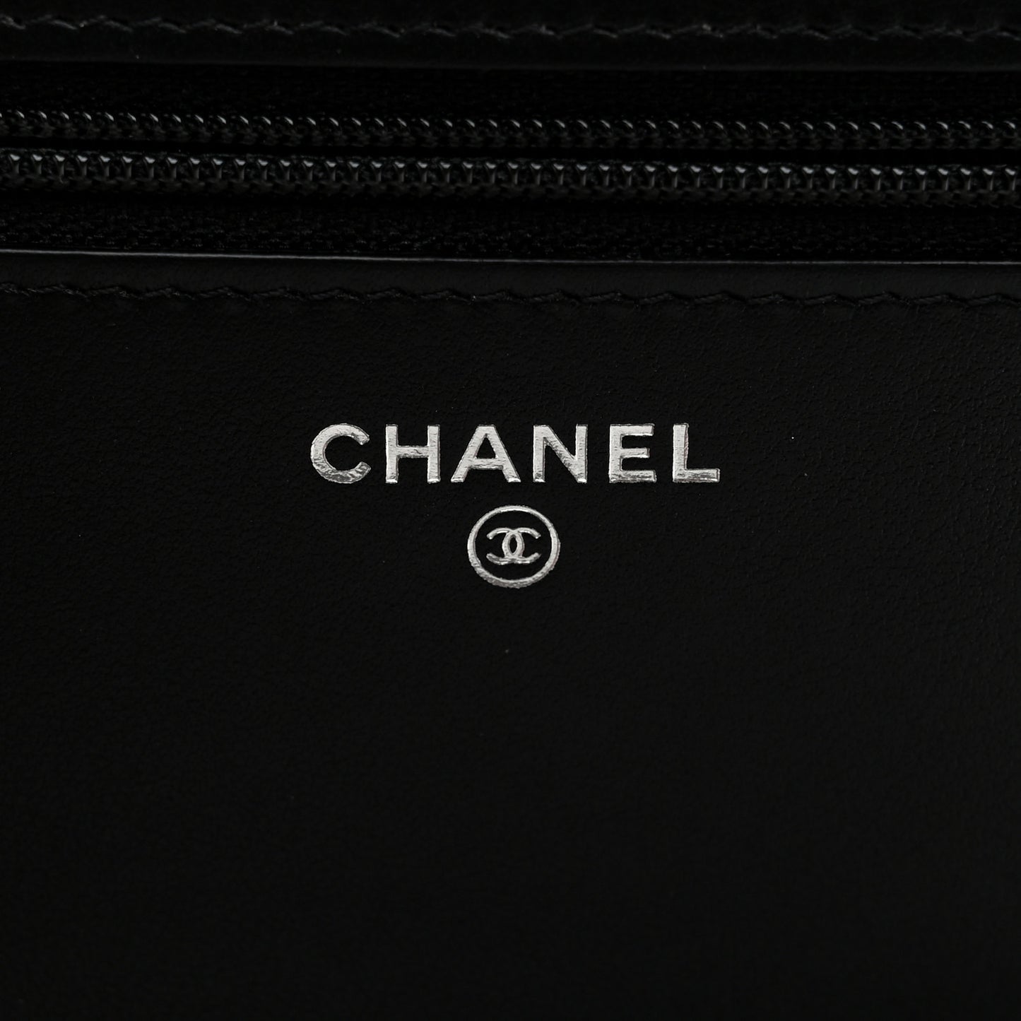 Caviar Quilted Boy Wallet On Chain WOC Black