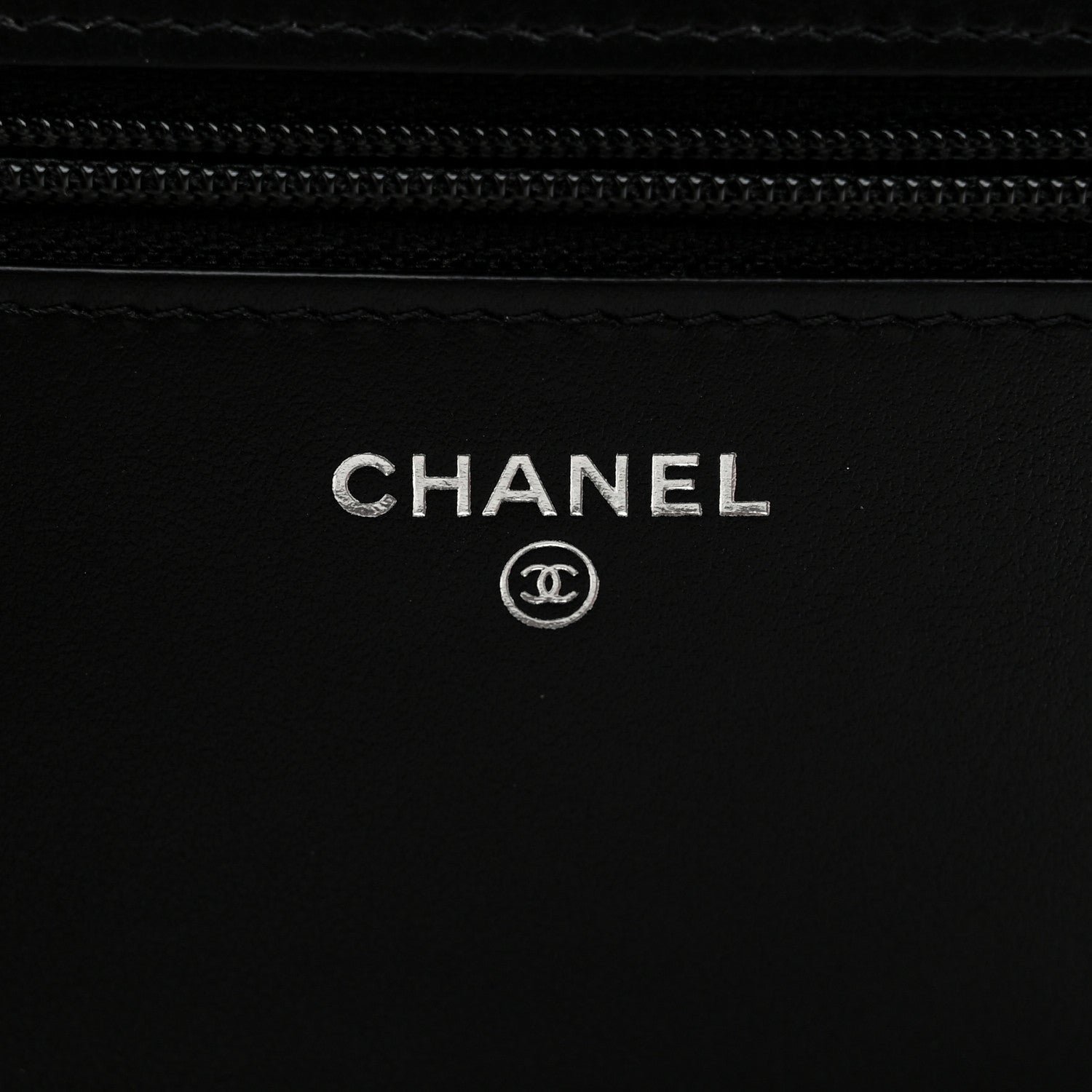 Chanel Caviar Quilted Boy Wallet On Chain WOC Black 6 of 11