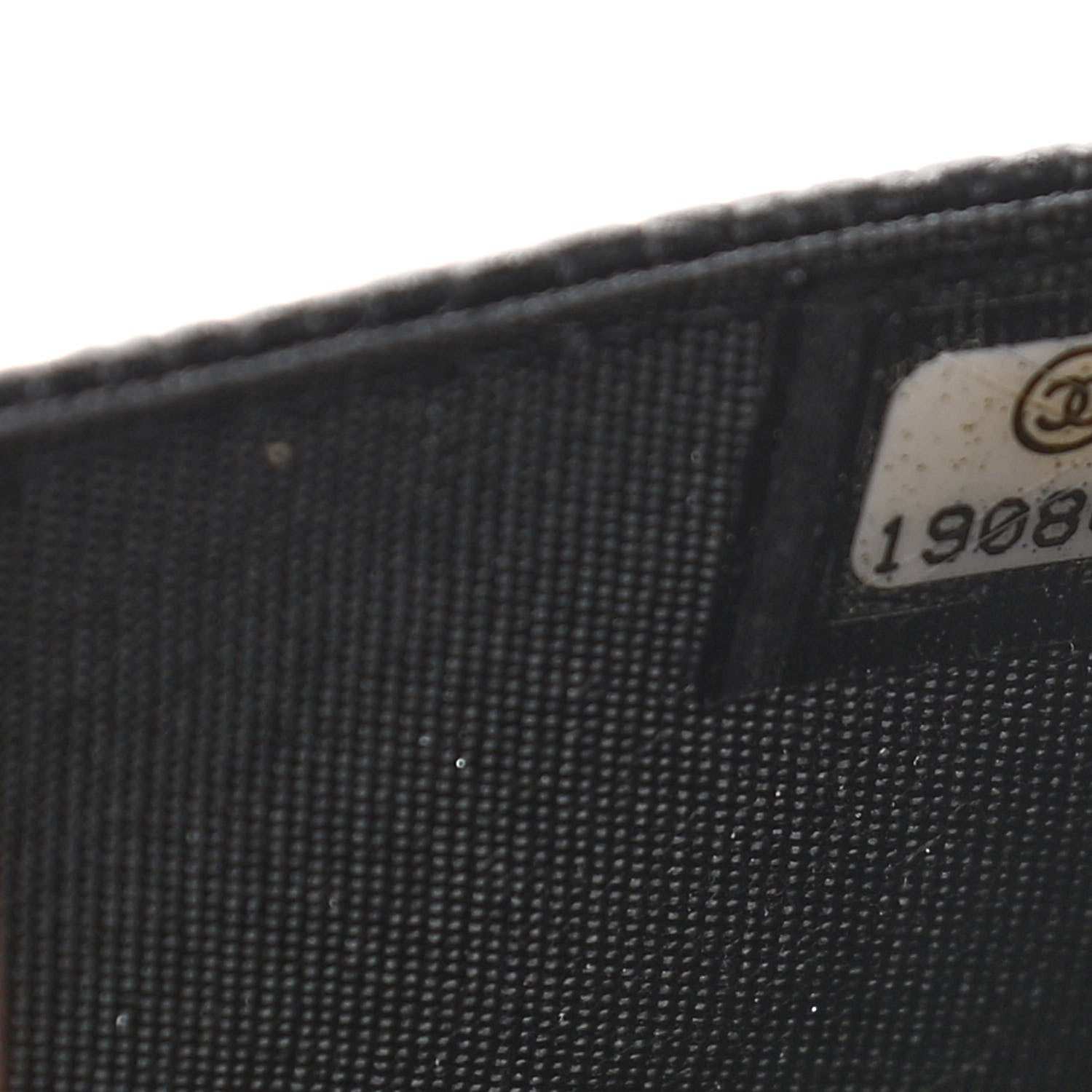 Chanel Caviar Timeless CC Wallet On Chain WOC Black 8 of 12