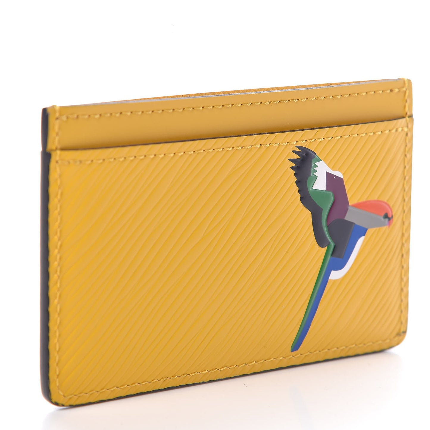 Epi Early Bird Card Holder Jonquille