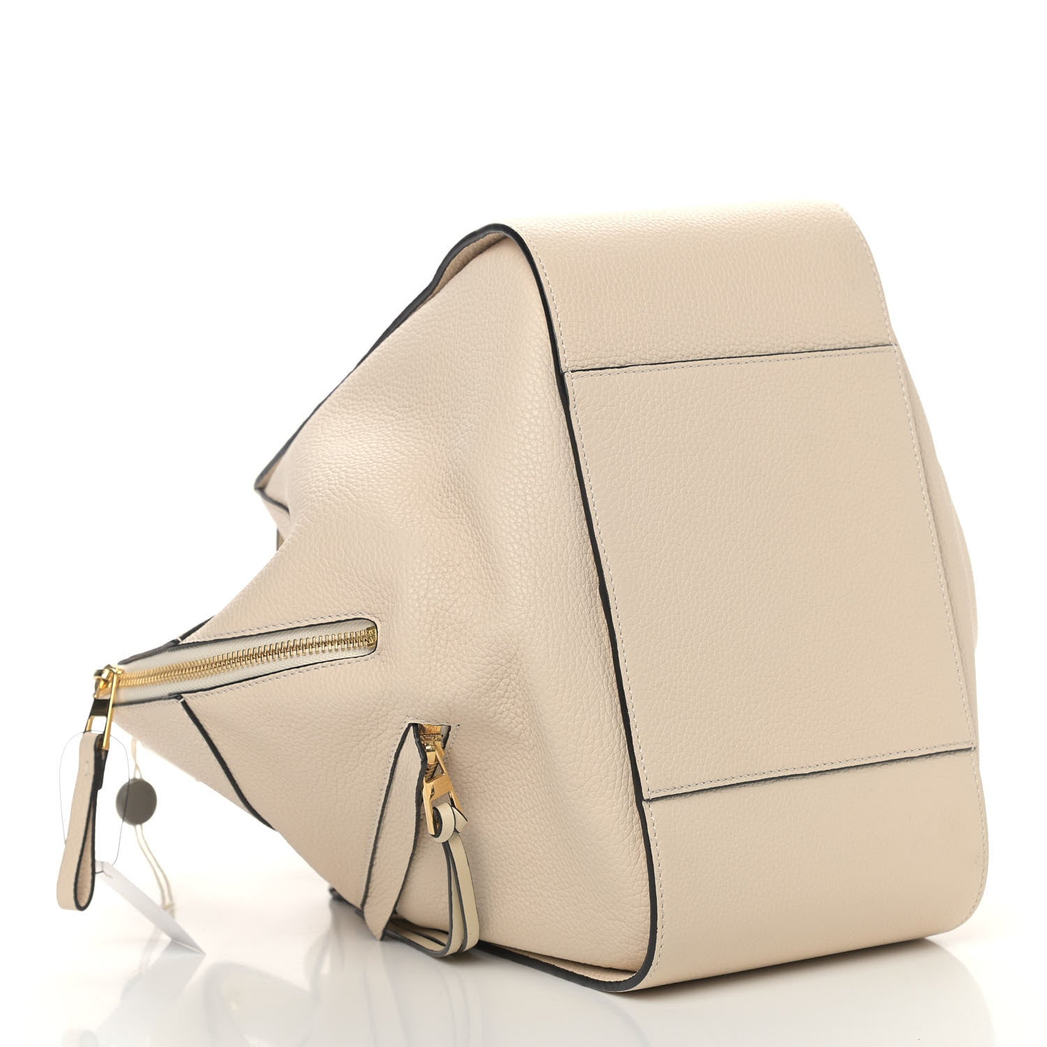 Loewe Grained Calfskin Small Hammock Shoulder Bag Neutral 4 of 10