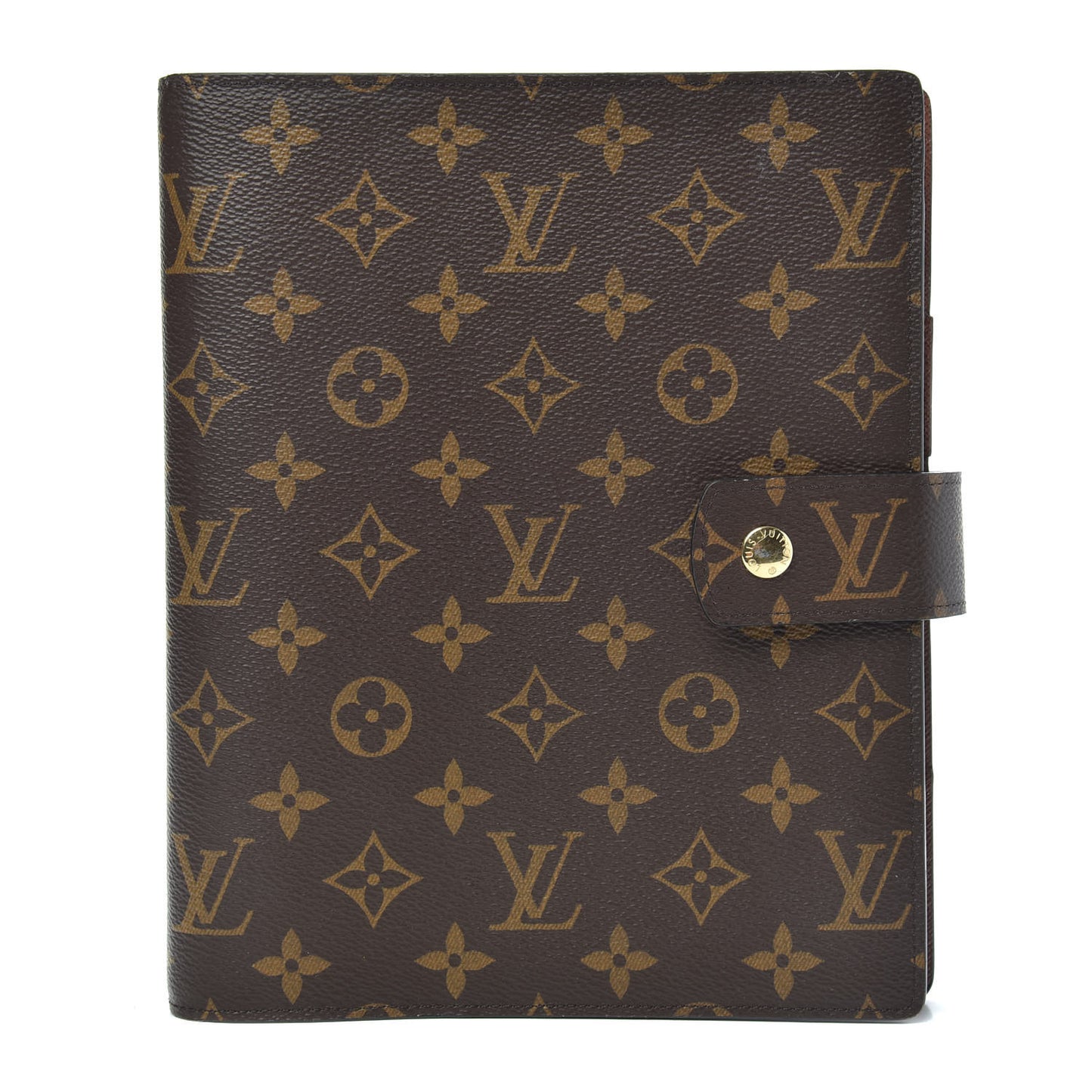 Monogram Large Ring Agenda Cover