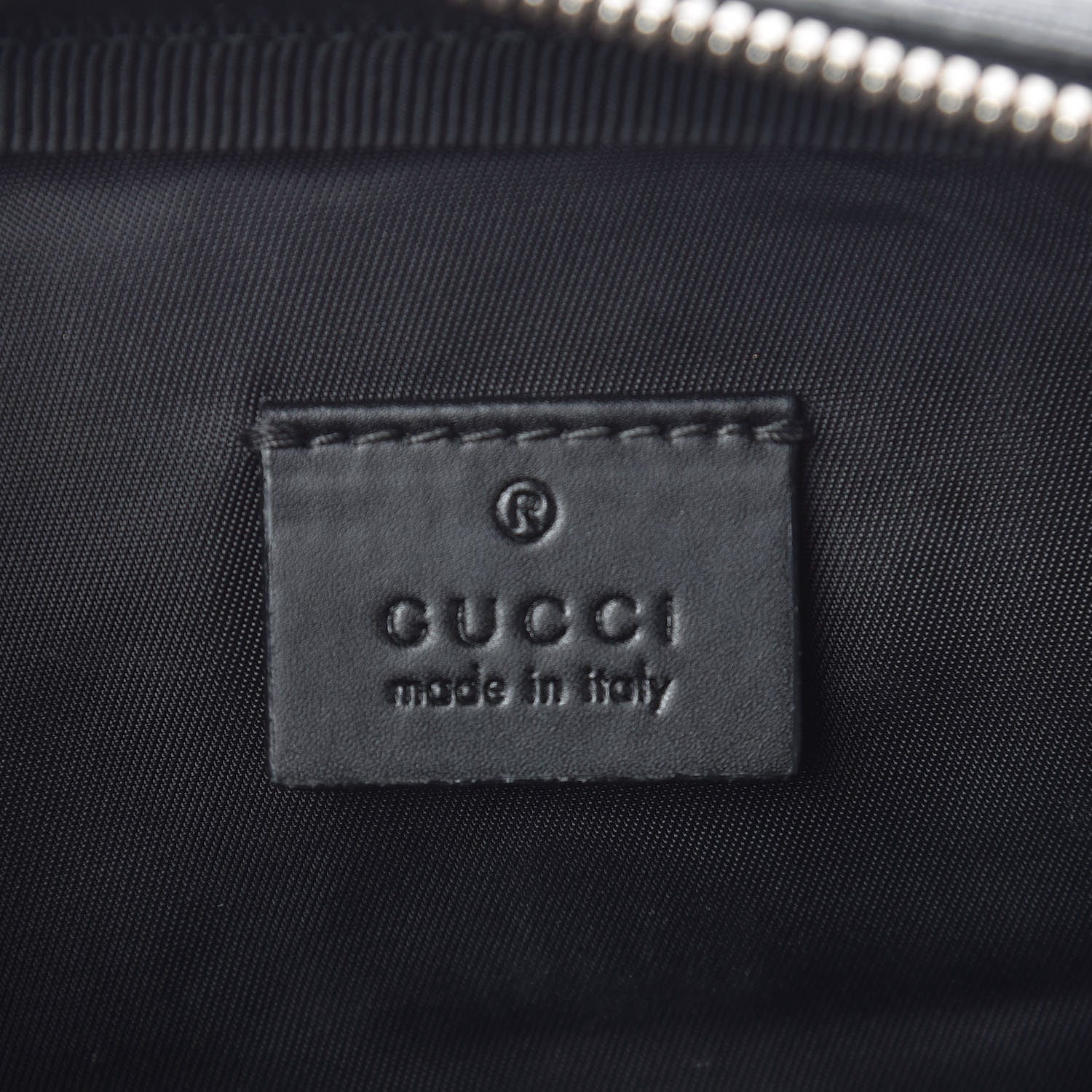 Gucci GG Supreme Monogram Web Belt Bag Black 9 of 11