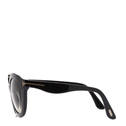 Tom Ford Chiara Round Sunglasses TF359 Black 3 of 7