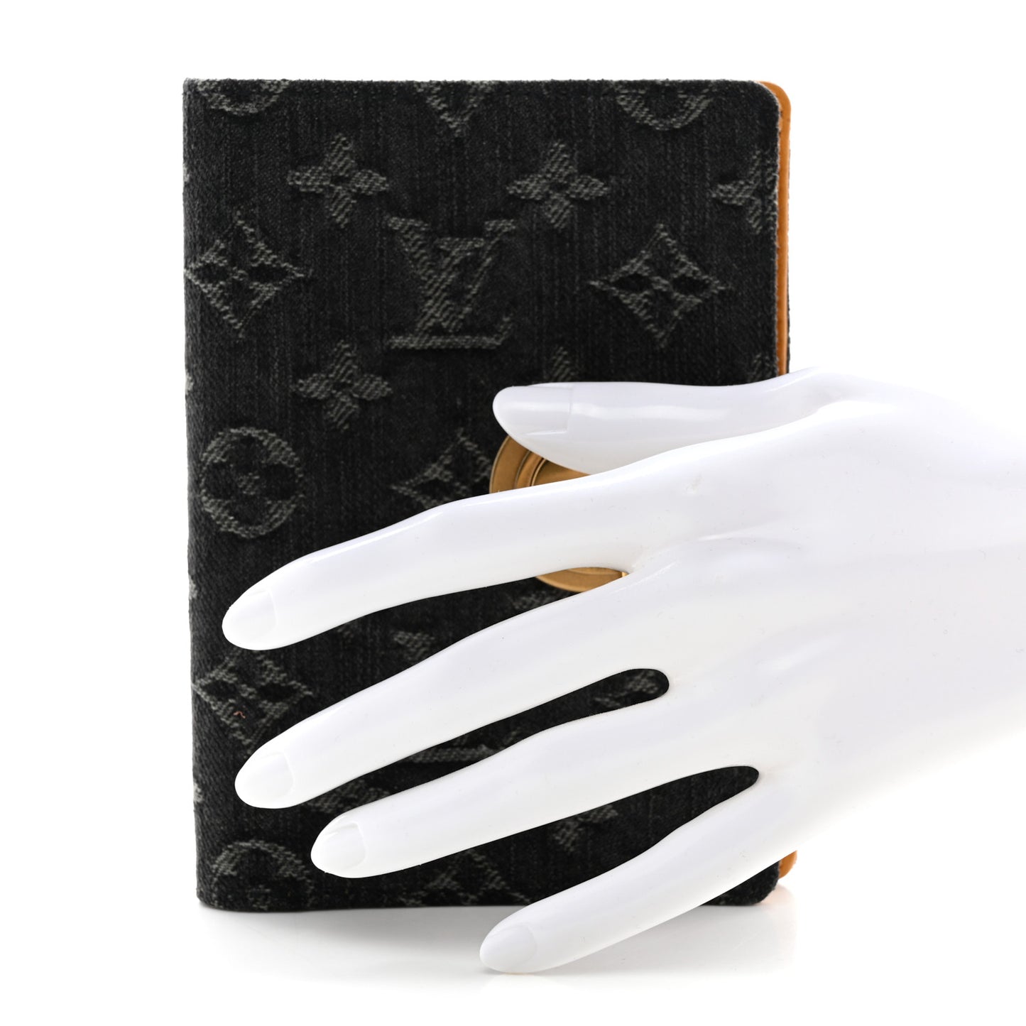 Denim Monogram Agenda PM Black