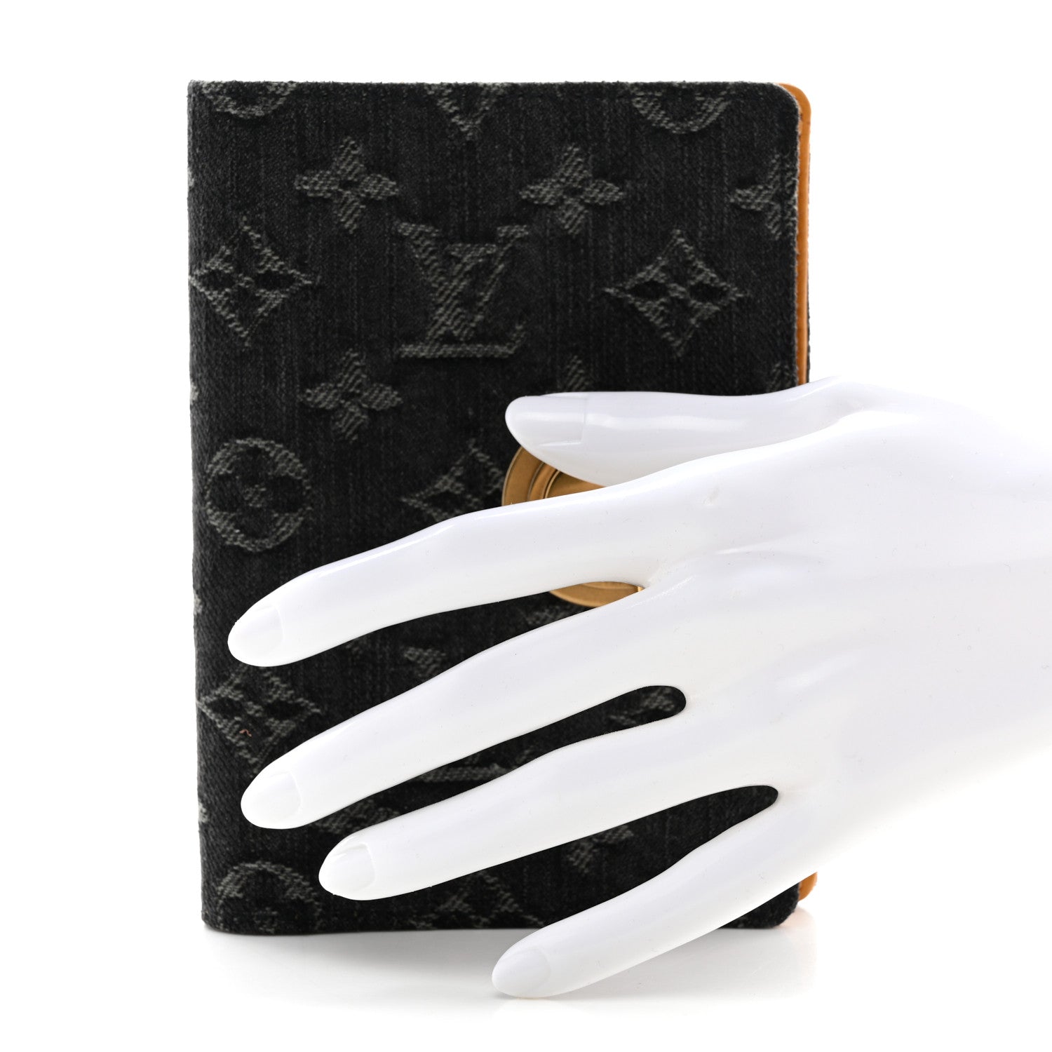 Louis Vuitton Denim Monogram Agenda PM Black 2 of 8