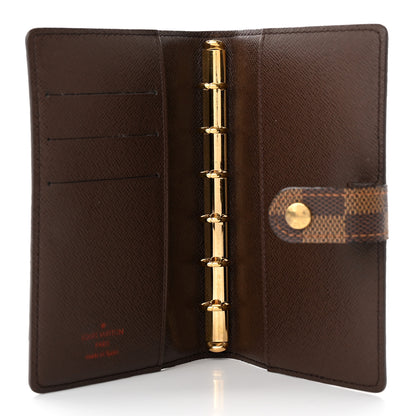 Louis Vuitton Damier Ebene Small Ring Agenda Cover 5 of 11