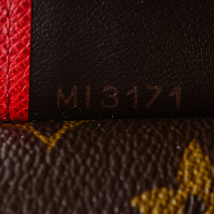 Louis Vuitton Monogram Compact Marie Wallet Rouge 7 of 7