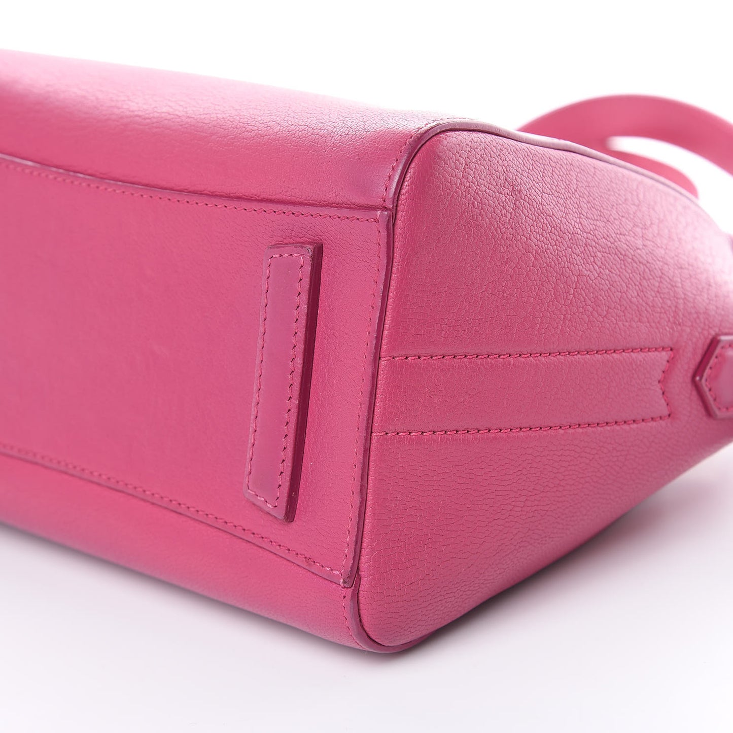Sugar Goatskin Mini Antigona Magenta