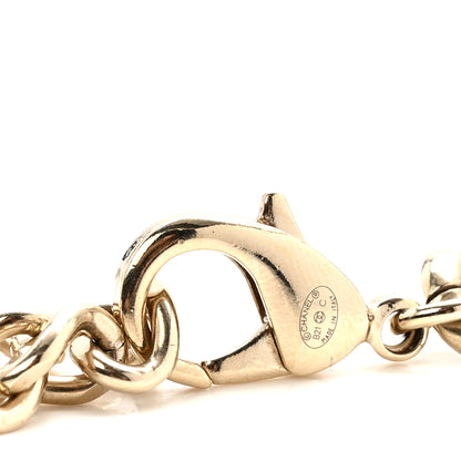 Chanel Crystal CC Chain Letters Belt Gold 3 of 5