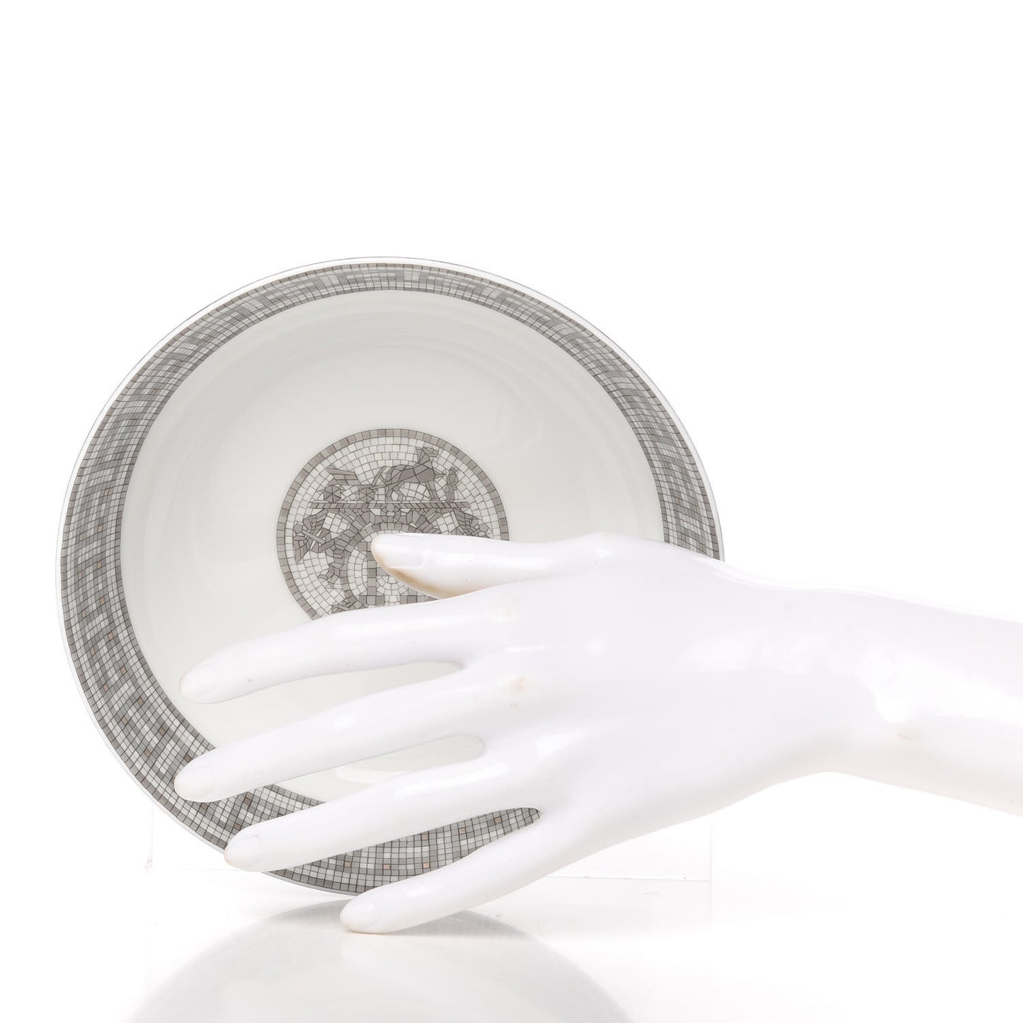 Porcelain Mosaique Au 24 Platine Cereal Bowl Set of 2