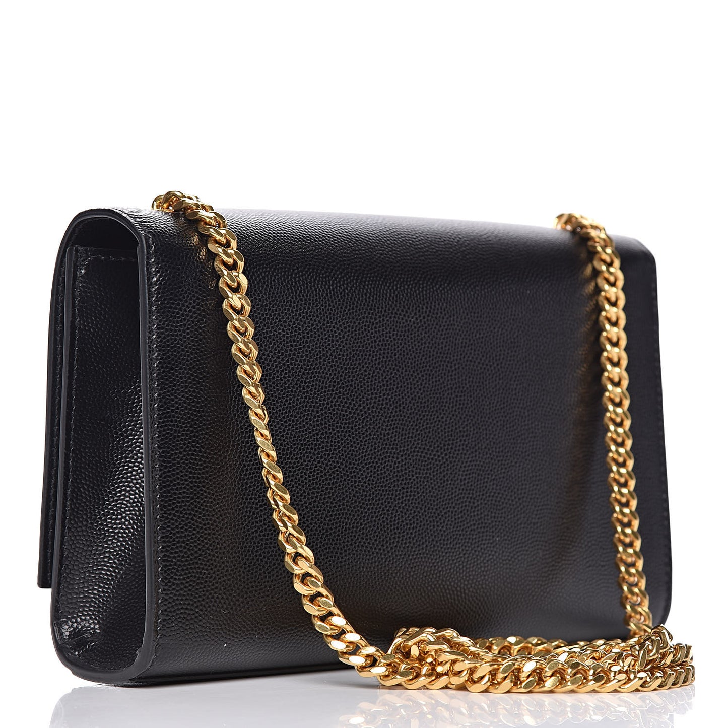 Grain De Poudre Small Monogram Kate Satchel Black