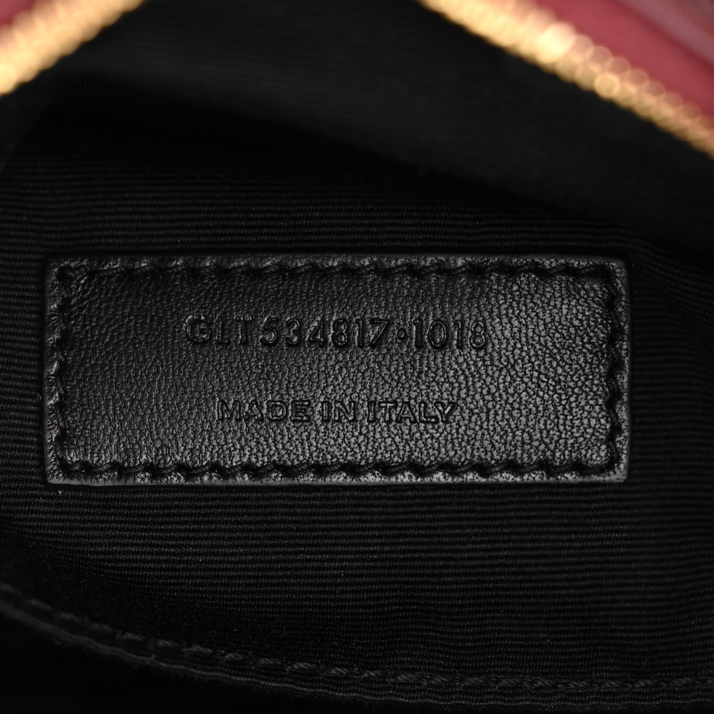 Calfskin Matelasse Monogram Lou Belt Bag Legion Red