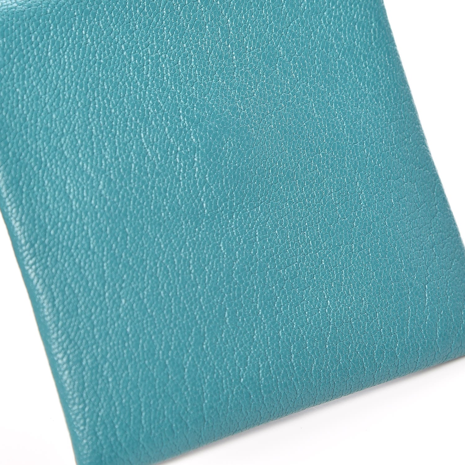 Hermes Chevre Mysore Bastia Coin Purse Bleu Paon 9 of 10