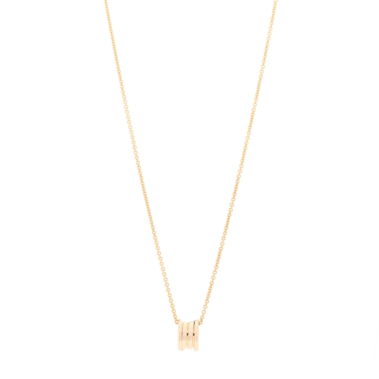 18K Rose Gold B.Zero1 Pendant Necklace