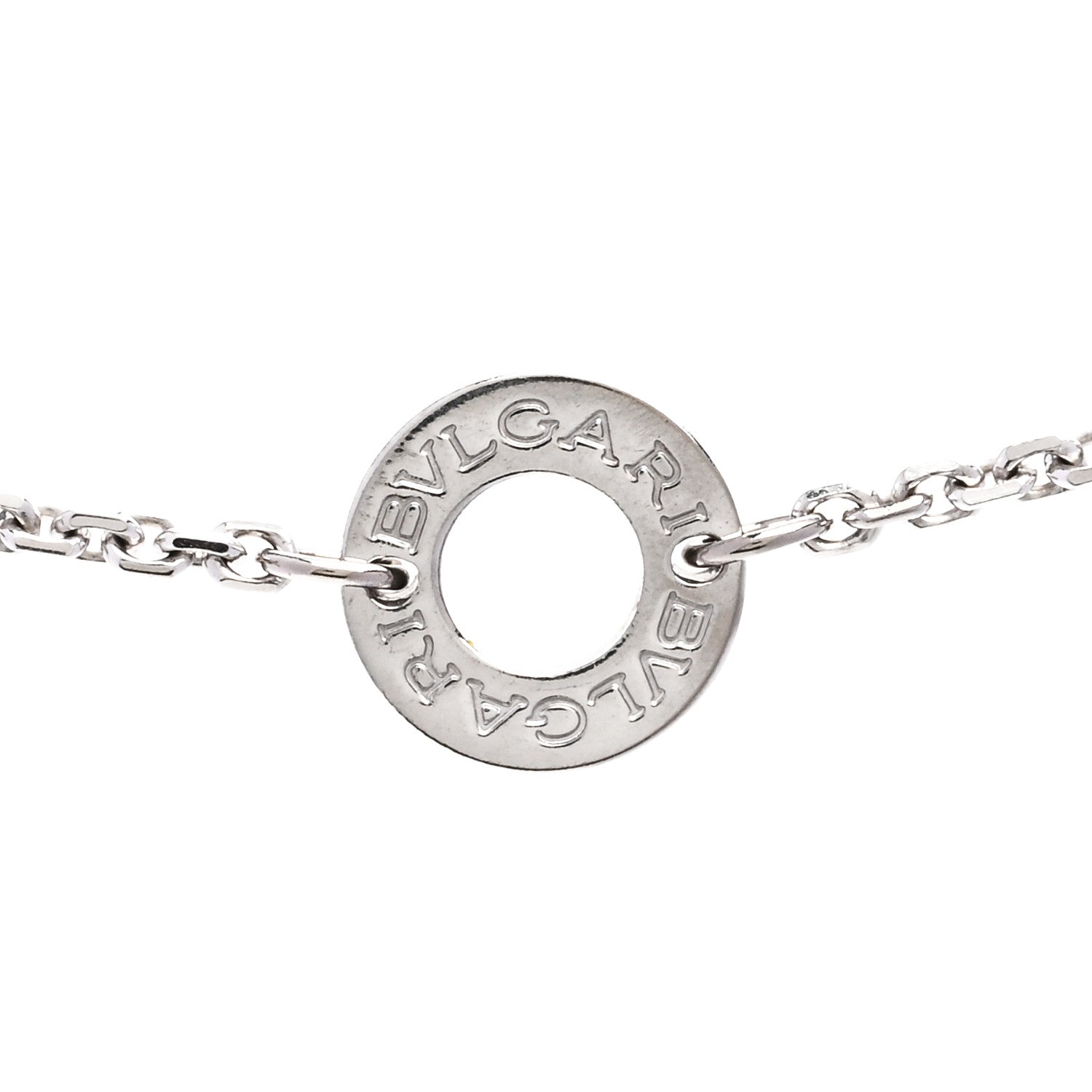Bulgari 18K White Gold Diamond Divas' Dream Pave Necklace 4 of 7