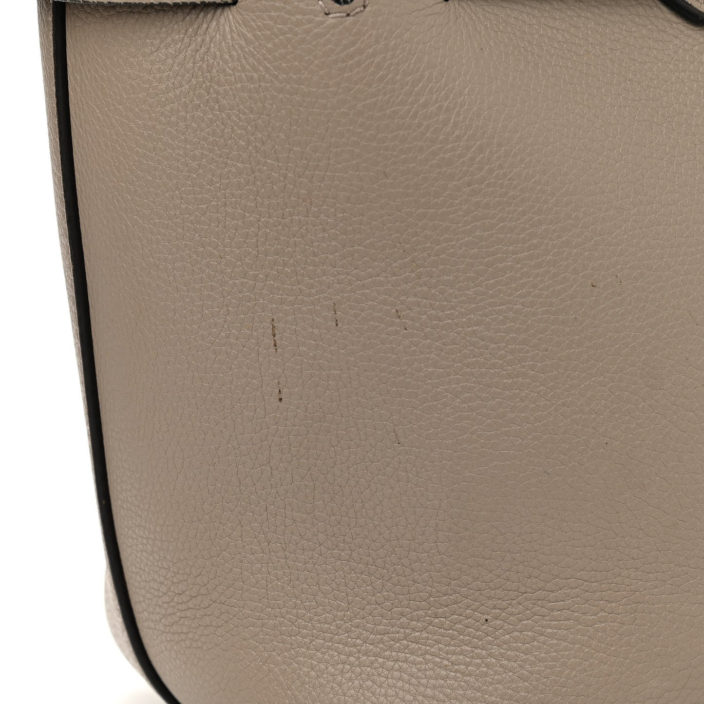 Soft Grain Calfskin Medium Belt Bag Beige Brown