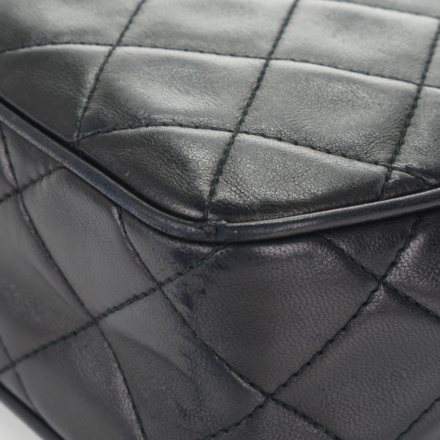 Chanel Lambskin Quilted Tassel Camera Case Black 7 of 10