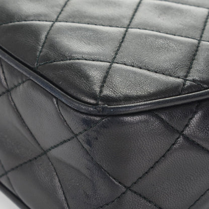Chanel Lambskin Quilted Tassel Camera Case Black 7 of 10
