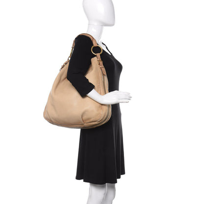 Prada Vitello Daino Hobo Sabbia 2 of 15