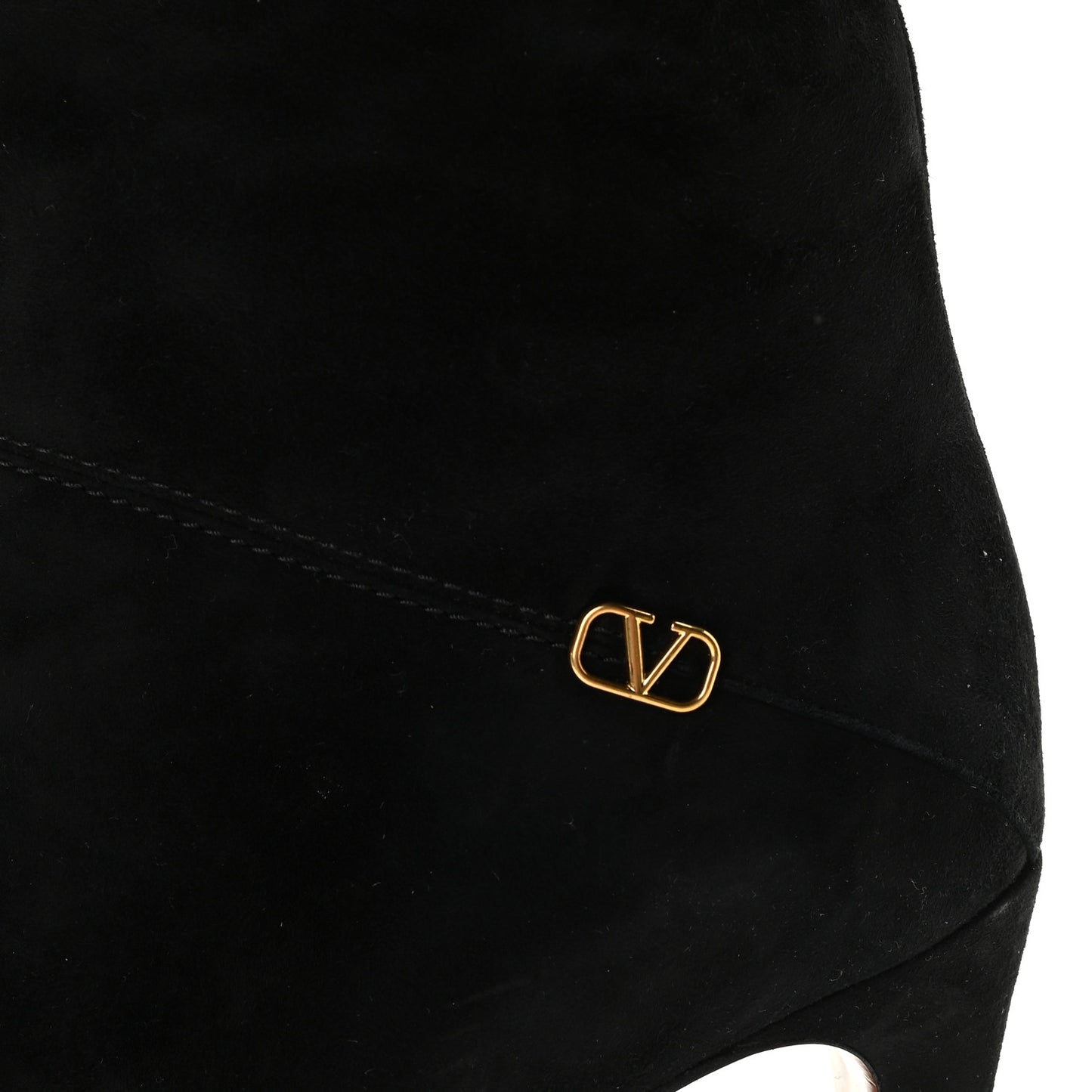Suede VLogo Boots 40 Black