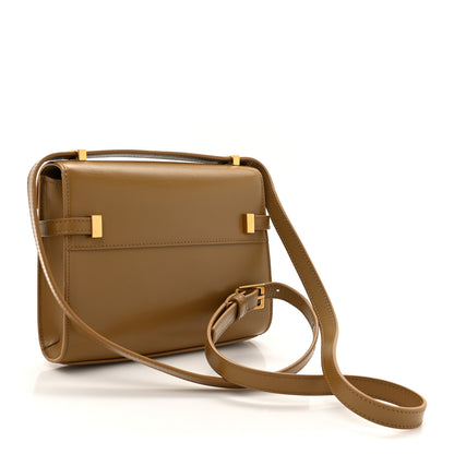 Saint Laurent Smooth Calfskin Mini Manhattan Shoulder Bag Natural Tan 3 of 12