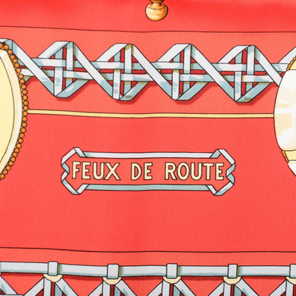 Hermes Silk Feux de Route Scarf 90 3 of 6