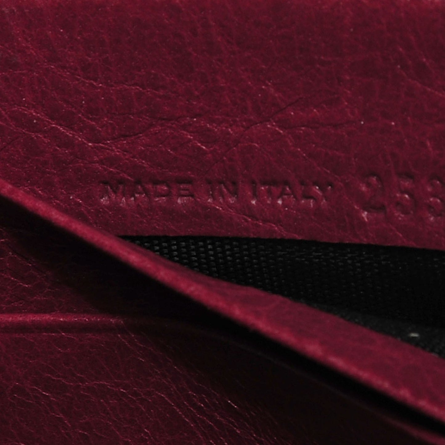 Agneau Giant 12 Silver Hardware Continental Zip Around Wallet Cassis