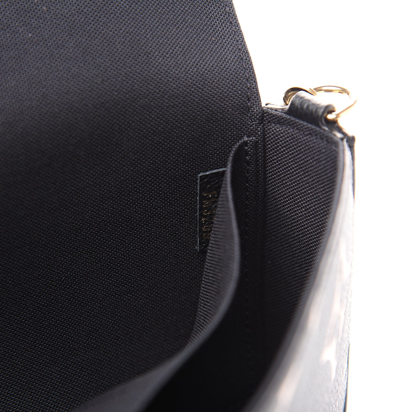 Empreinte Monogram Giant Crafty Pochette Felicie Black Creme