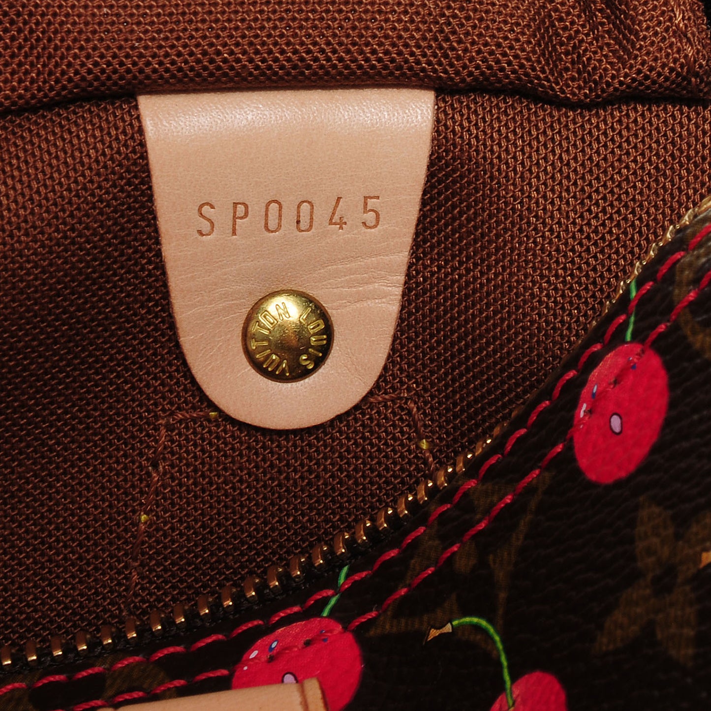 Monogram Cerises Speedy 25