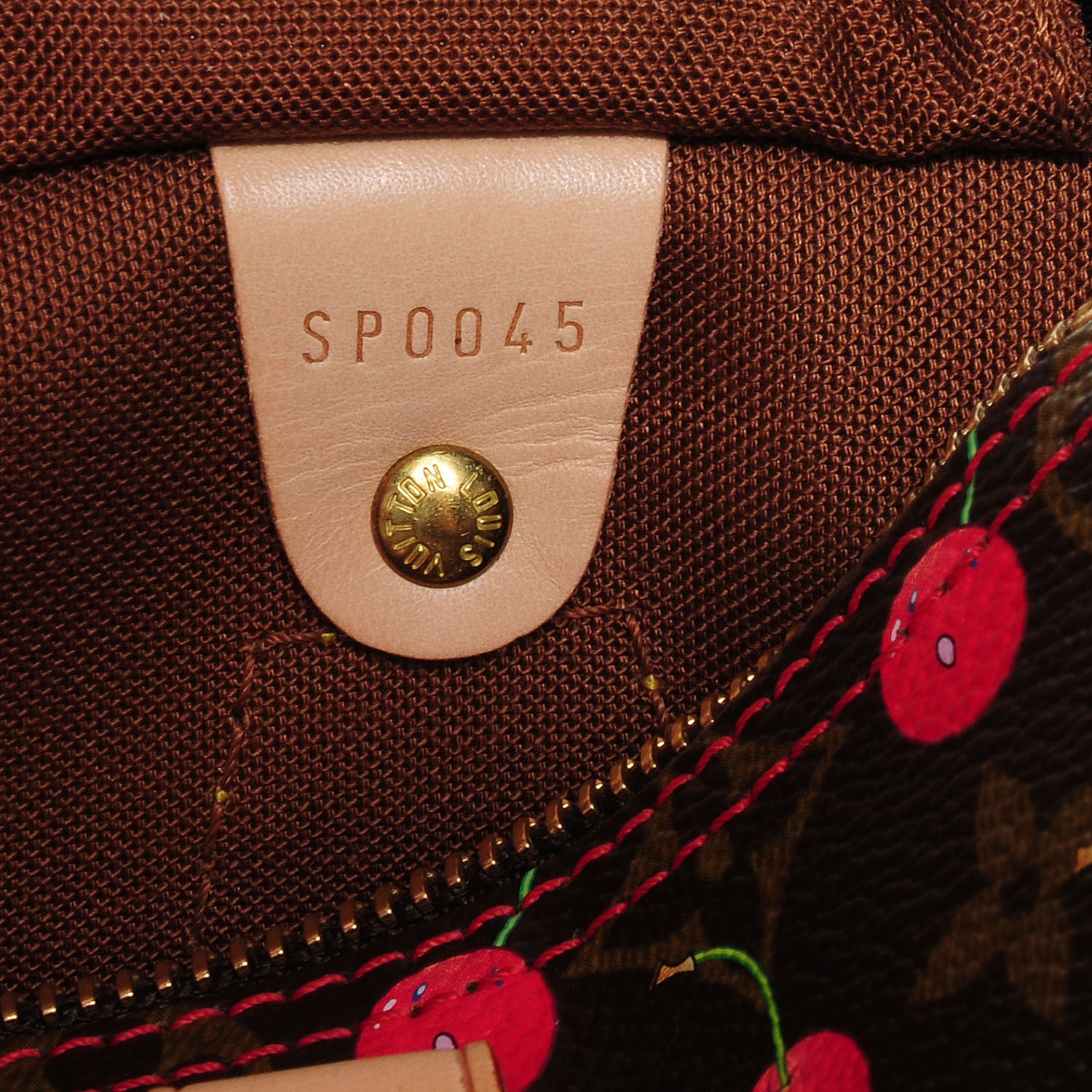 Louis Vuitton Monogram Cerises Speedy 25 8 of 8