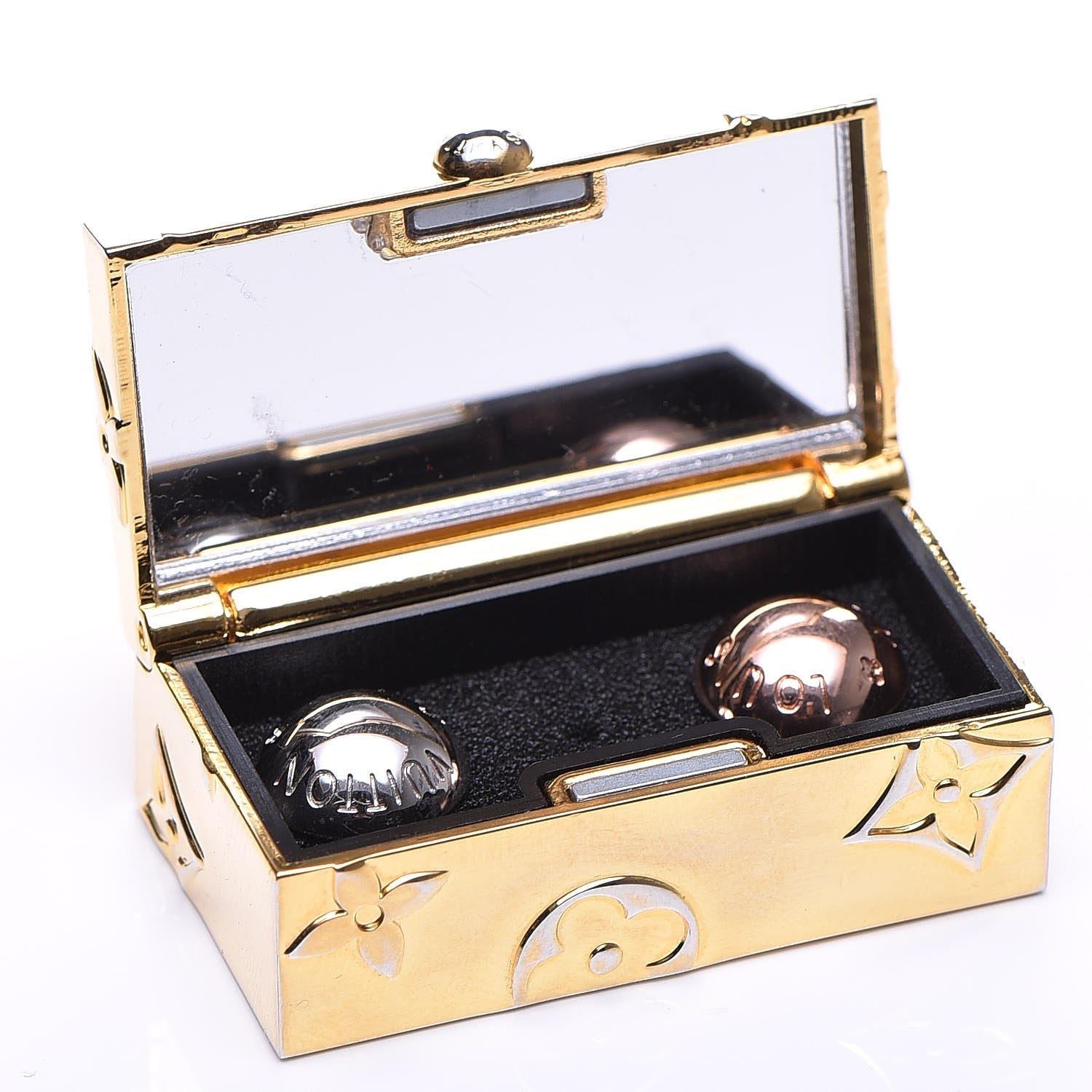 Louis Vuitton Metal Studdy Bracelet M Gold Rose Gold Silver 6 of 9