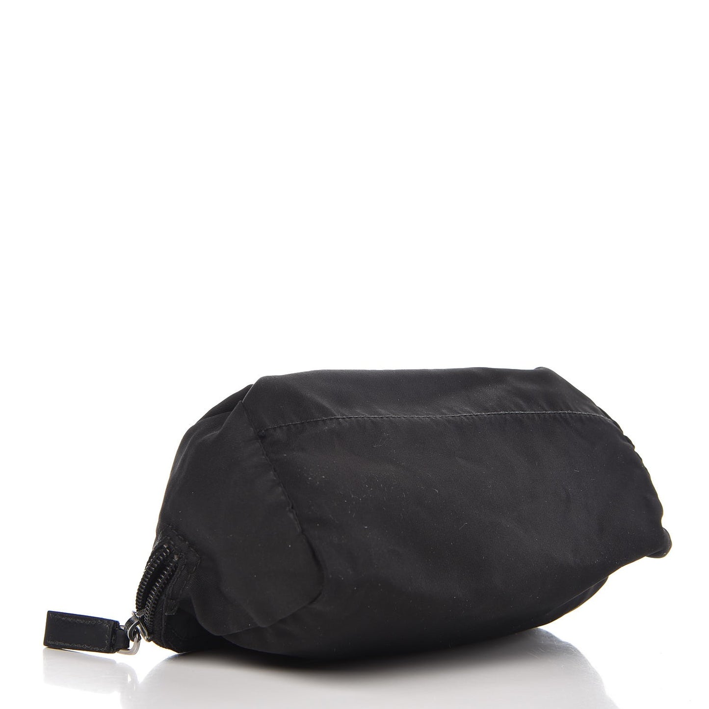Tessuto Nylon Vela Cosmetic Pouch Black