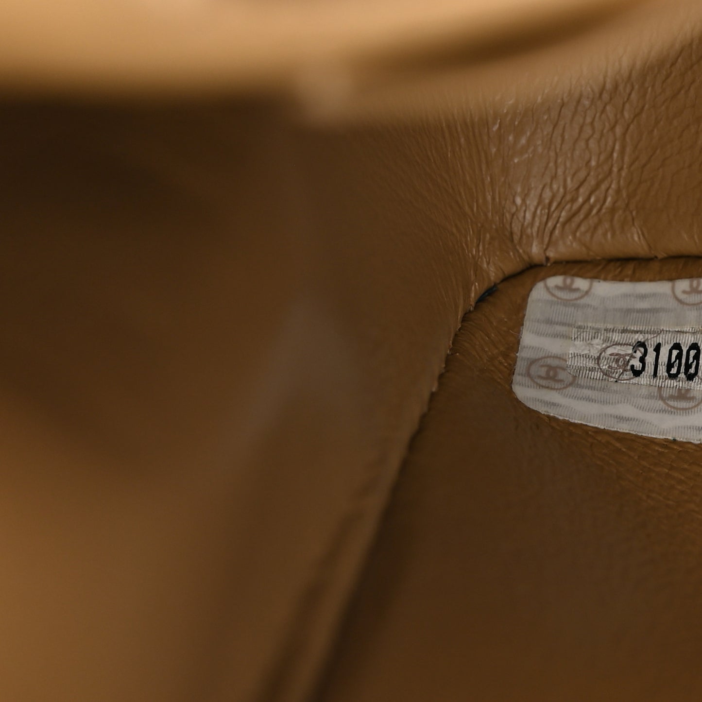 Lambskin Quilted Medium Single Flap Beige
